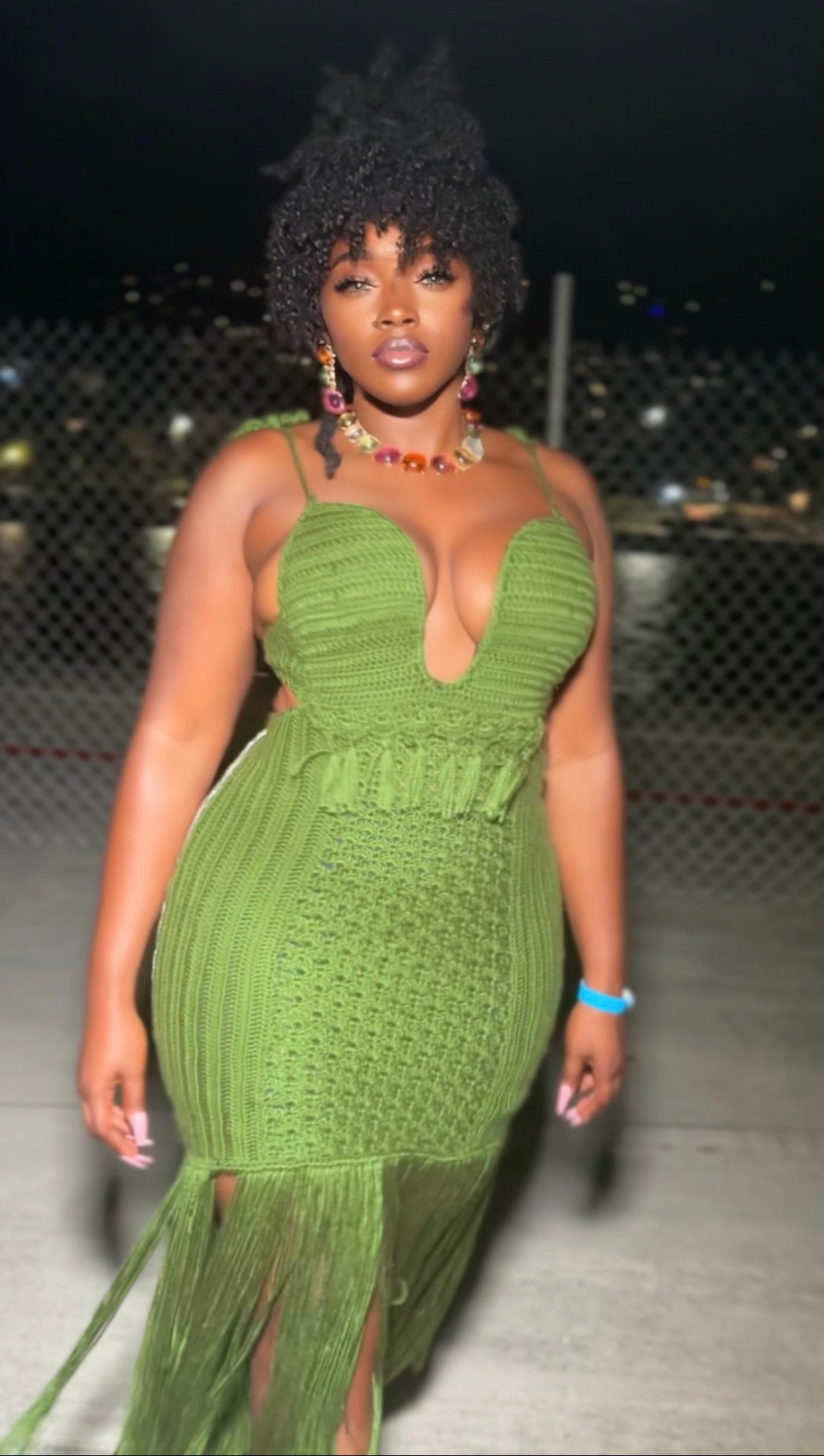 CUSTOM CROCHET DRESS